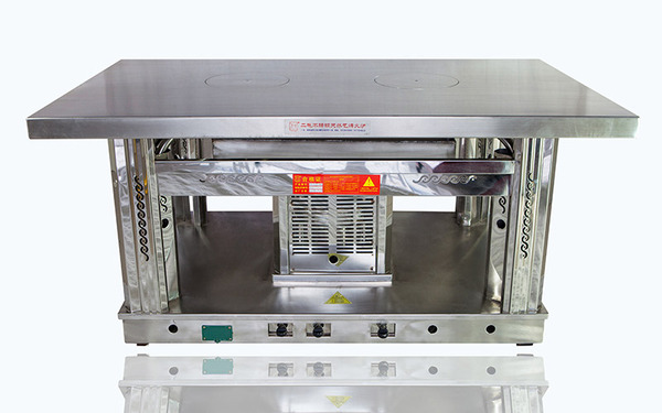 不锈钢拉丝水循环三个炉心(上下层) - 利川市二毛炉子有限责任公司